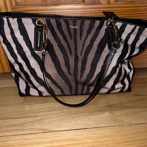 Coach Zebra Bag